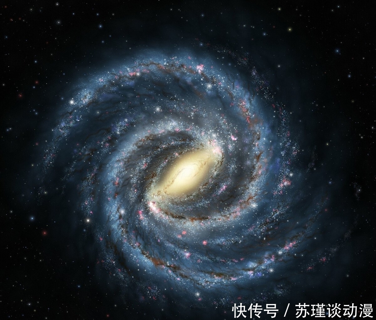 人类最远只到过月球，卫星连太阳系都出不去，为何能拍出银河系？