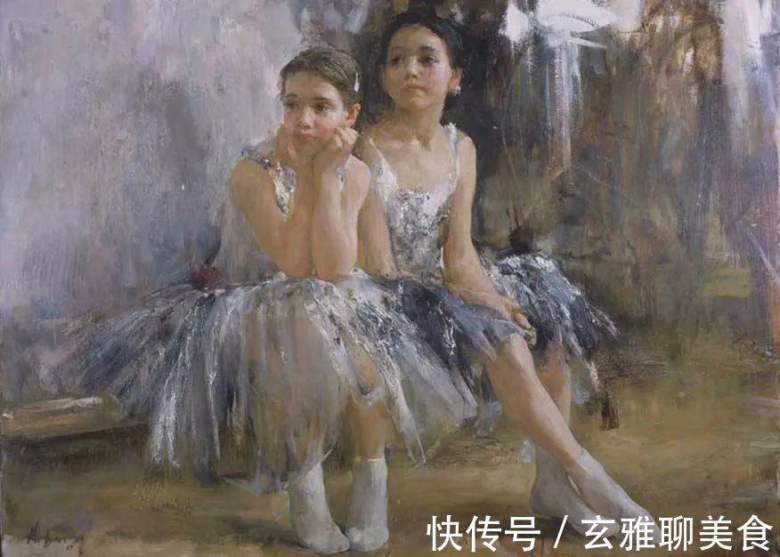 尼古拉&俄罗斯绘画大师级的素描和油画，恰到好处的美