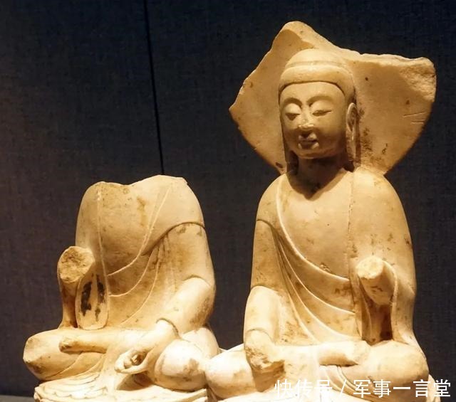 仰覆莲座|曲阳石雕隋代释迦、多宝二佛并坐像