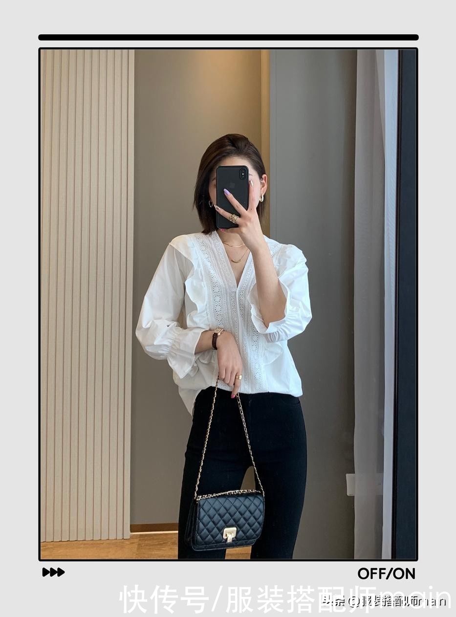 白衬衫|一件普通白衬衫解锁秋季时髦穿搭公式，让你从此路人变女神