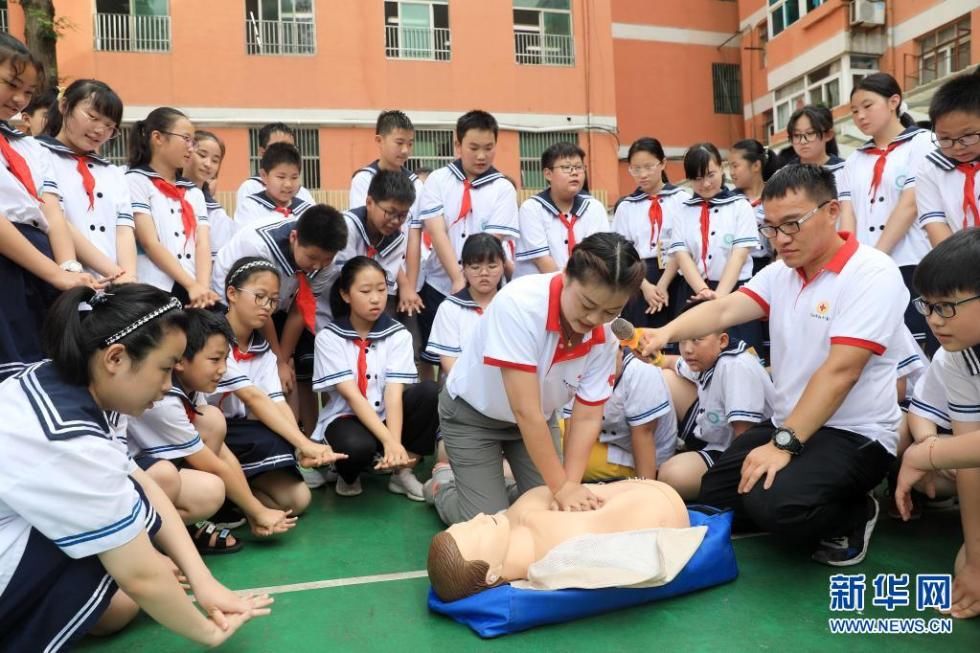 淮北市红十字救援队|暑期安全教育进校园