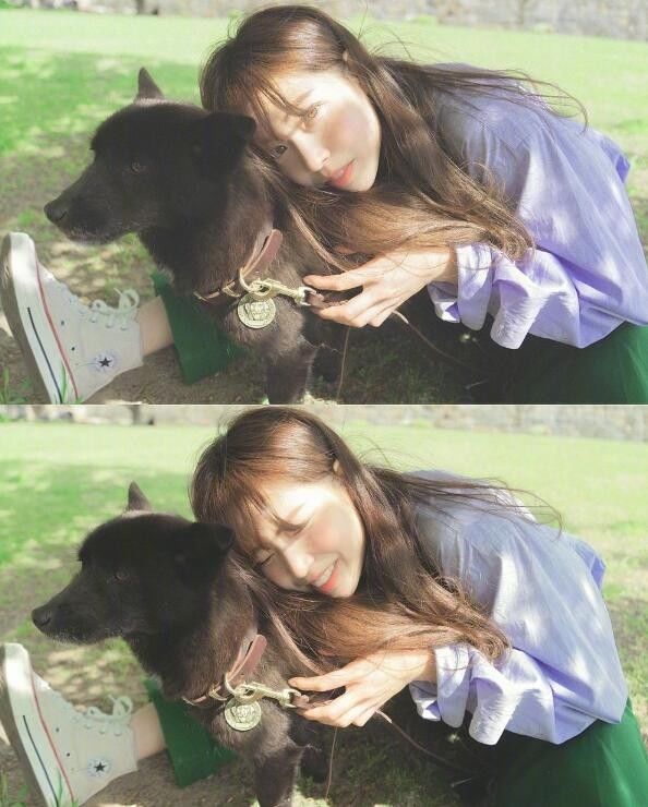 氛围|韩国小姐姐俏皮又可爱的复古少女 胶片氛围愈发显得个性灵动