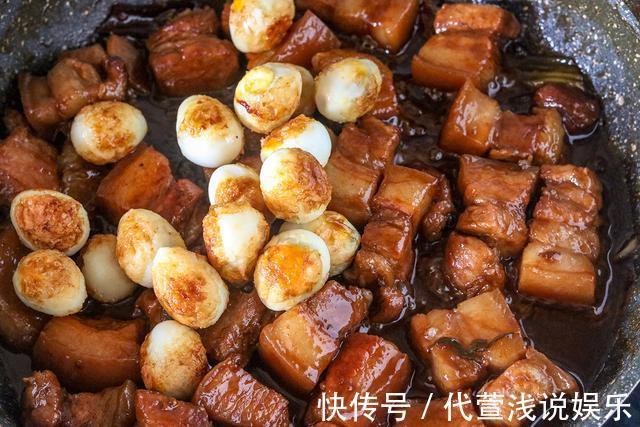 鹌鹑蛋|做红烧肉不用炒糖色，一样颜色红润有焦糖味，牢记这2招，真香