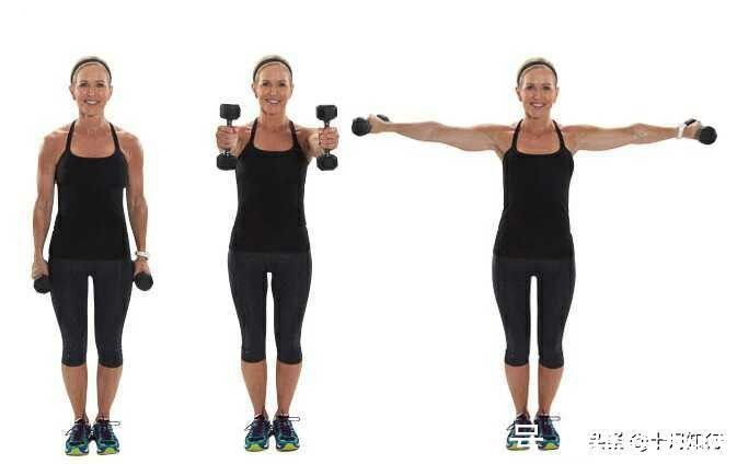 背部|练肩让身姿挺拔年轻,5个哑铃动作,塑造上肢线条,练出健康体态