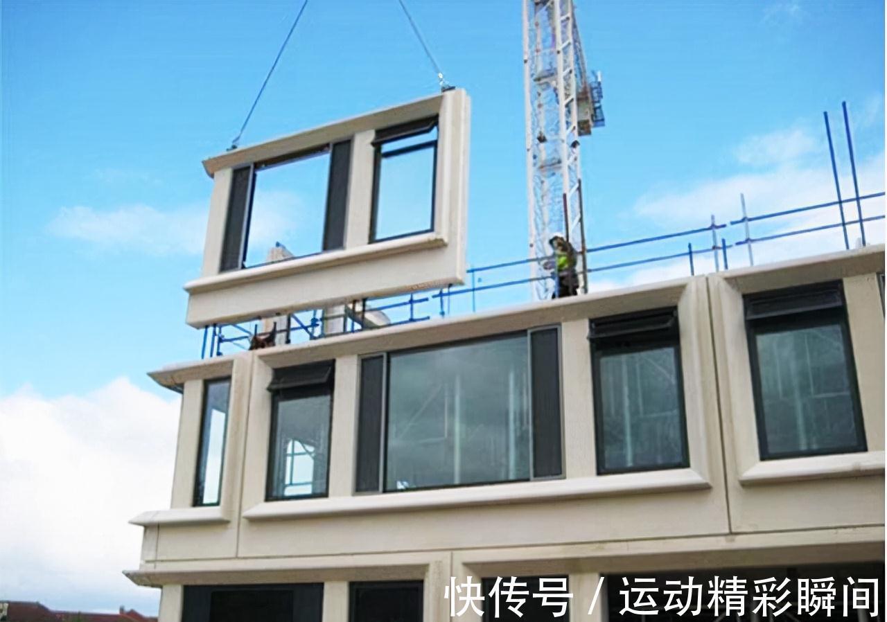 工人费|现在农村不用砖盖房,不请工人,个把月建好200平别墅,太厉害了