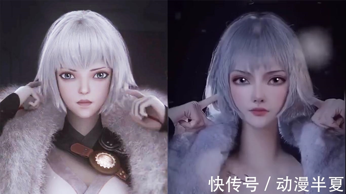 COS|小姐姐们COS《灵笼》白月魁，秒碎次元壁，这是真人版手办吧？