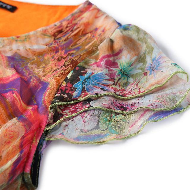 真丝裙|热情浪漫真丝连衣裙,满满的都是异国风情,多情优雅