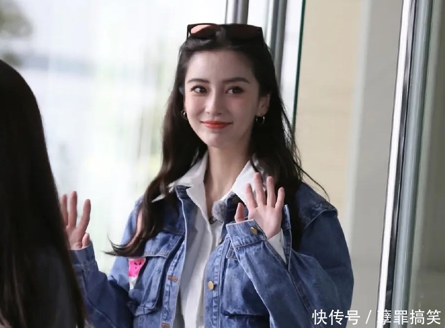 《跑男9》生图路透,失去了美颜滤镜,杨颖终于展现了真实的一面