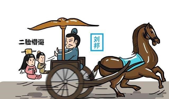 无情|刘邦被项羽追击，数次将儿女踹下马车，非冷血无情，乃大爱大智慧