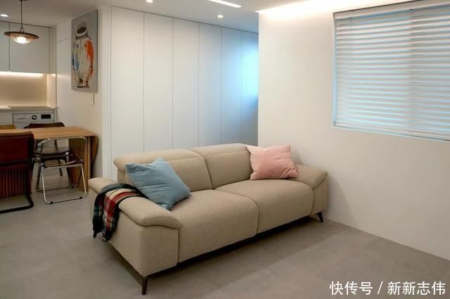 打通|小夫妻爆改66㎡老龄房,不大不高级,但打通2间房后像换套豪宅