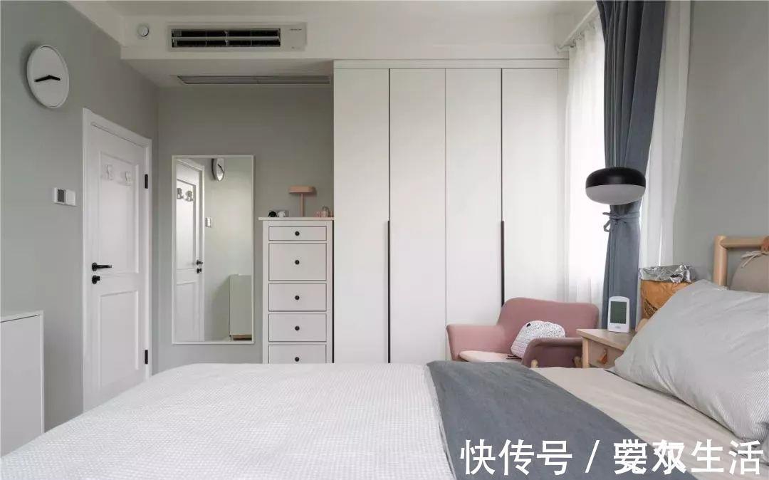 客卧|她的70平现代简约小家,客厅加张床,二室变三居,时尚又舒适!