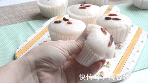 用料|松软香甜的米发糕,米香浓郁不粘牙,做法简单用料少,地道好吃