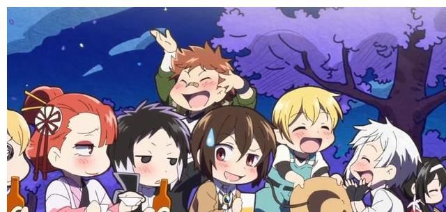 开播|文豪野犬衍生泡面番将开播，Q版反差萌，双黑党又快乐了