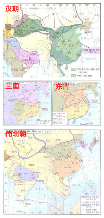 韩国版中国历史地图：有夸大，有私心，也很客观