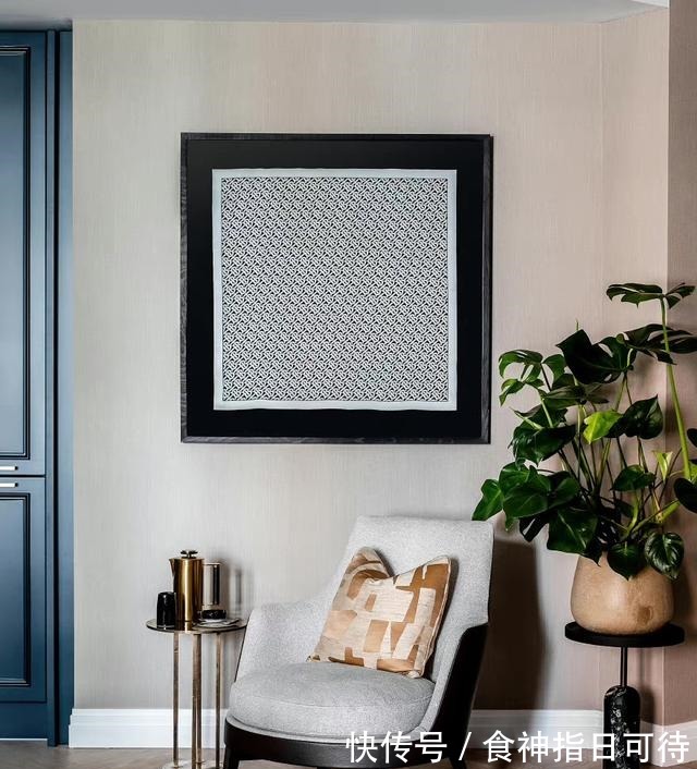 装饰|伦敦轻奢范公寓,粉系色彩独特艺术装饰,为家居带来休闲奢华感!