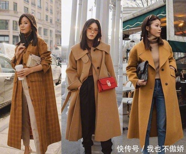 搞定|秋冬季高级感穿搭示范,一件大衣搞定轻熟风,知性又优雅