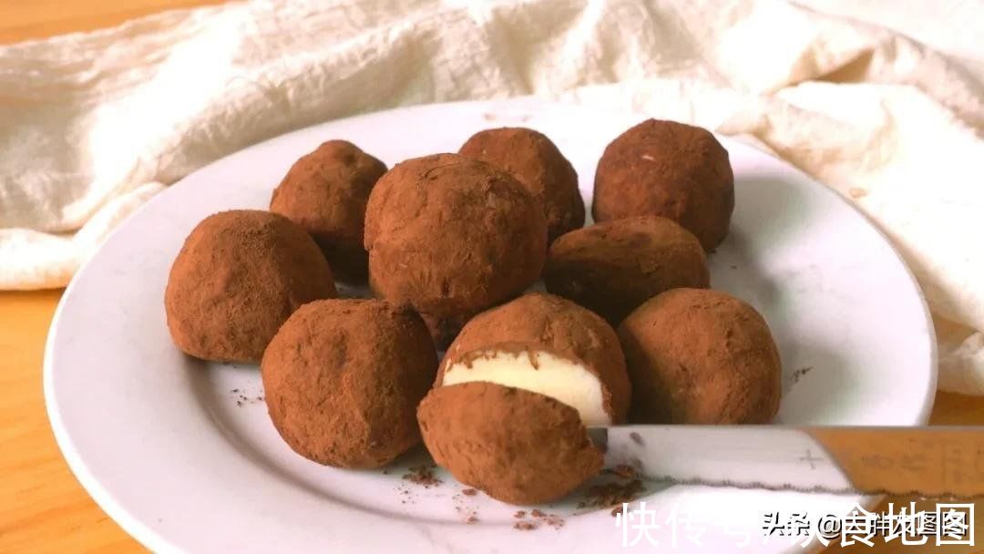 揭秘！巧克力松露的做法，再也不用买啦，空气感十足的巧克力