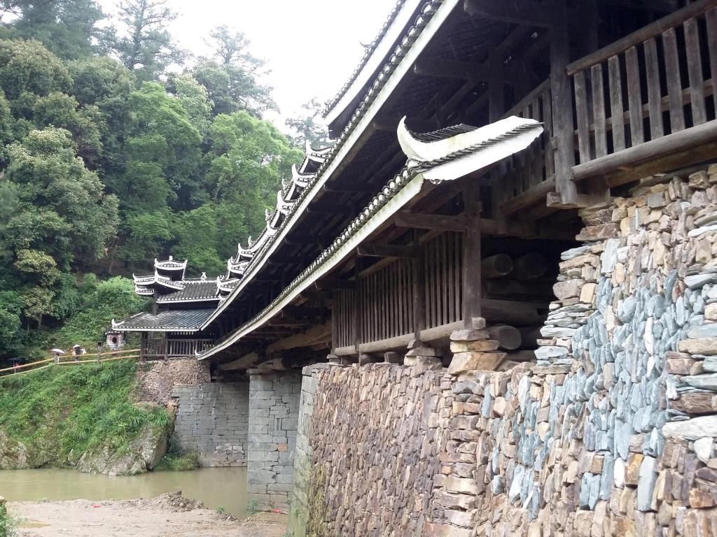 清朝设计的风雨桥居然已是人畜分行还是双层立交现为国家级文物