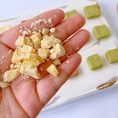 一次成功香酥可口三色炼乳小方