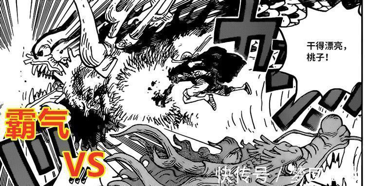 路飞|海贼王1026话:恶魔果实的崛起,桃之助咬伤凯多,路飞五档要来了