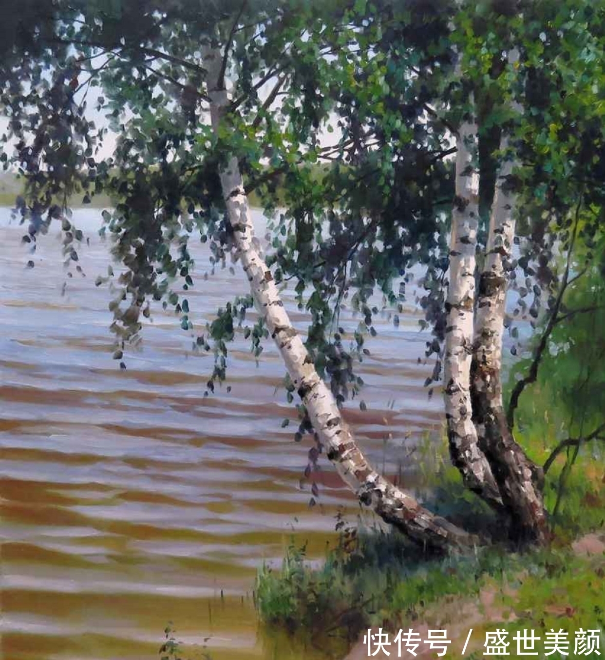 大师$瑰丽的色彩和跳动的光线——俄罗斯大师博日科夫绝美的风景画作