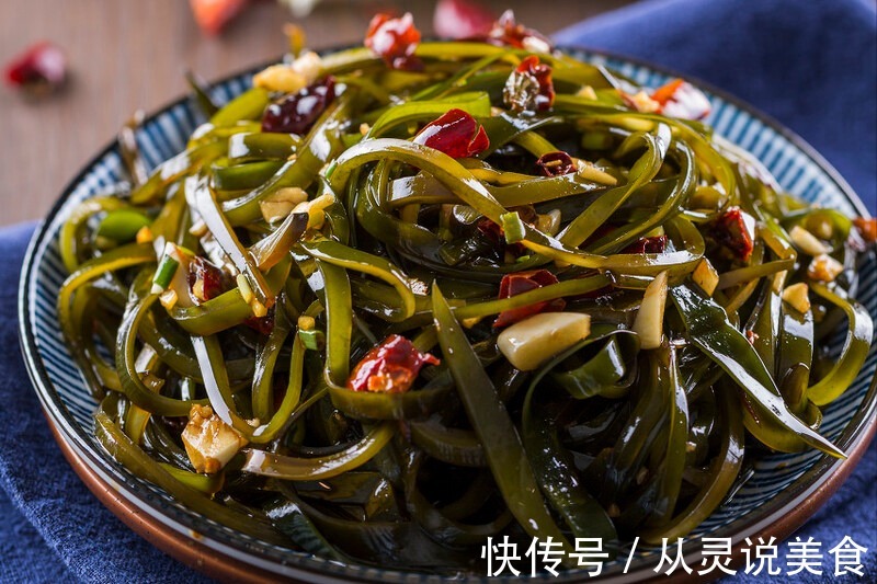 秋老虎来了，多吃凉拌海带丝，开胃爽口真解腻，没腥味更好吃