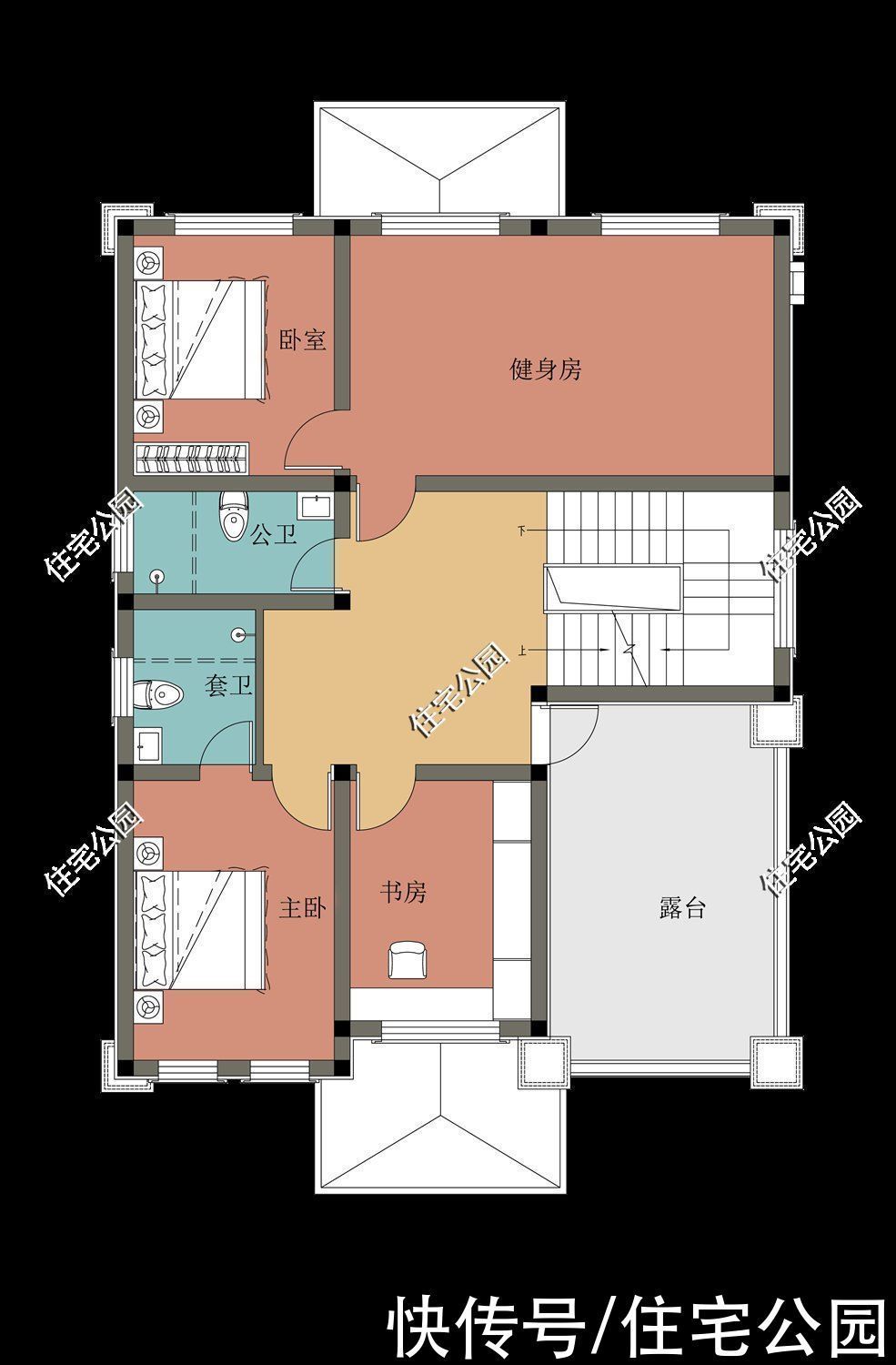 建筑面积|谁说农村建房不能盖4层？10套4层别墅推荐，第3套漂亮到没话说