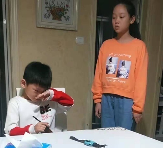 大宝|“暴躁姐姐”在线教育弟弟,父母不敢帮儿子求情,网友:女中豪杰