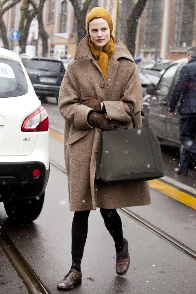  戴起来|天冷了，大围巾戴起来！