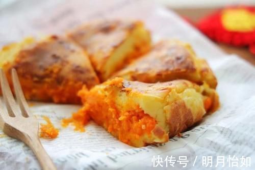 拉丝|过年在家，一定要试试糯米粉这个吃法，香甜软糯又拉丝，太好吃了