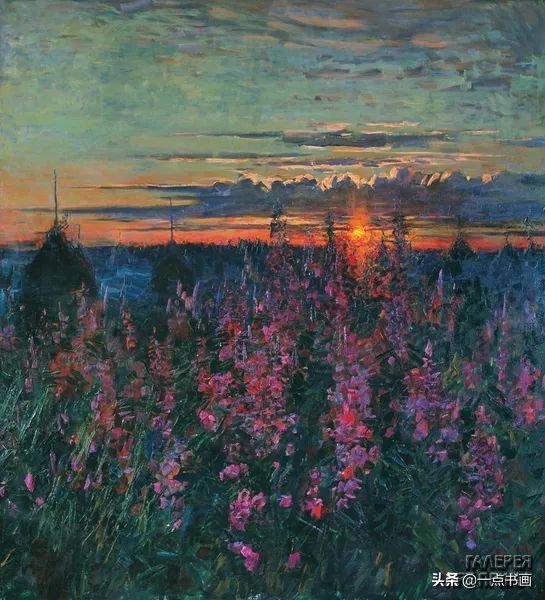 美术学院#阿巴库莫夫:被誉为俄罗斯的金笔,其画笔下都是净化的世界