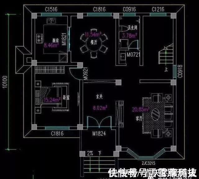 真石漆|6套小户型农村别墅，精挑细选的爆款图纸，随便建一套都出彩