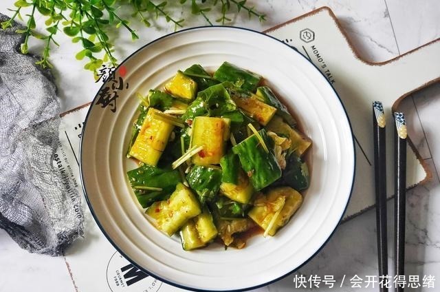 凉拌黄瓜|此菜每周吃一次，相当于给肠胃做一次大扫除，清肠刮油，好吃不贵