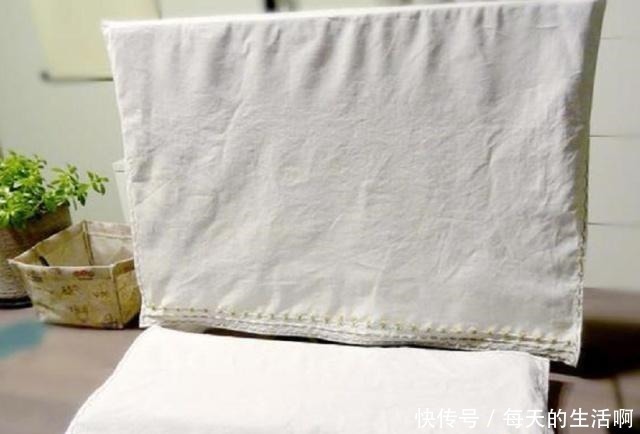 油脂|枕套半个月没换,发黄还有油脂印滴几滴“便宜货”,干净又除螨!