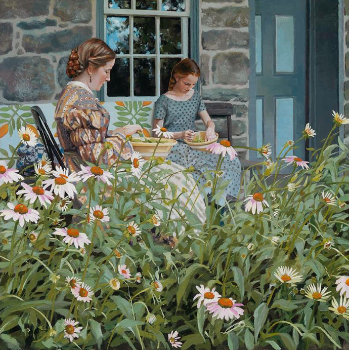 德国@德国女画家Heide E. Presse绘画作品欣赏