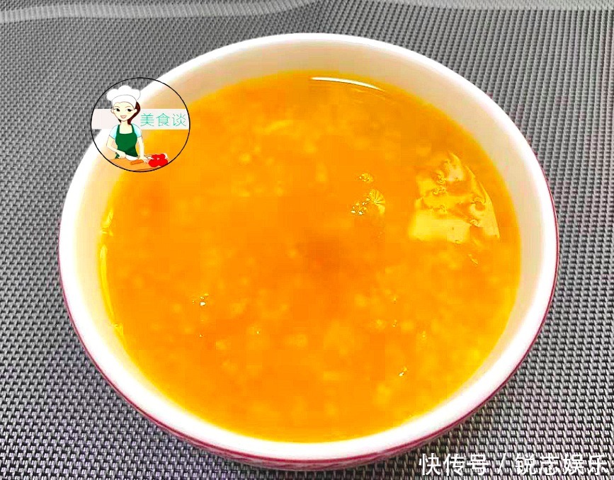 冷天多喝粥,小米搭配此一起煮,软糯清甜还养胃,大人孩子都爱喝