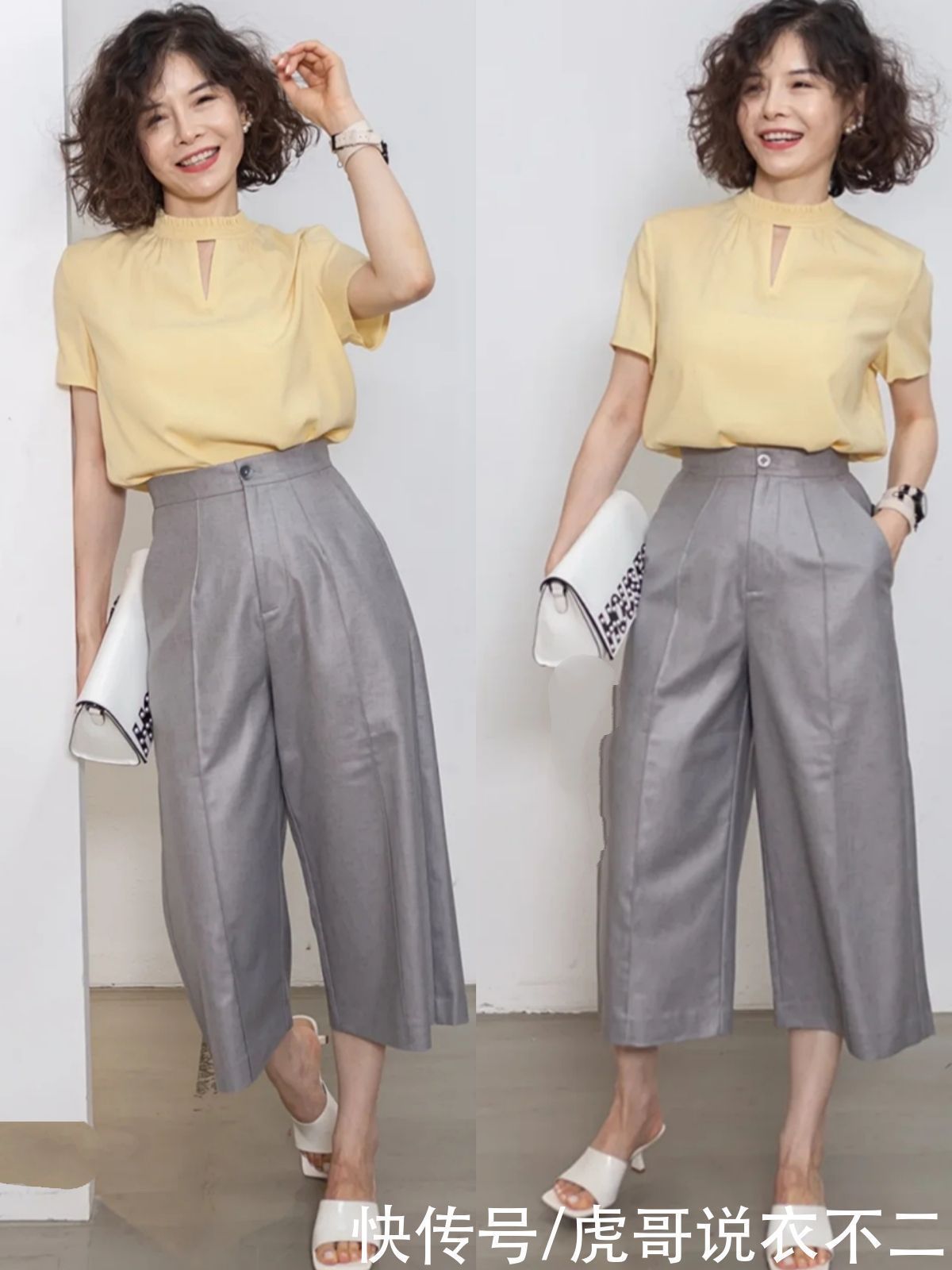 灰色 会穿“高级灰”才是高手,学大龄姐姐的搭配,年过50岁也优雅知性