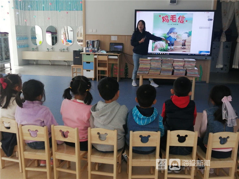 党员|播撒红色种子，培育红色幼苗 ——莱山区滨海路街道非公企业党员走进幼儿园活动