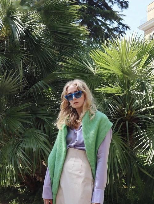 今年春夏超流行的4组配色，穿对了巨显白巨显贵！|颜色搭配 | a6418