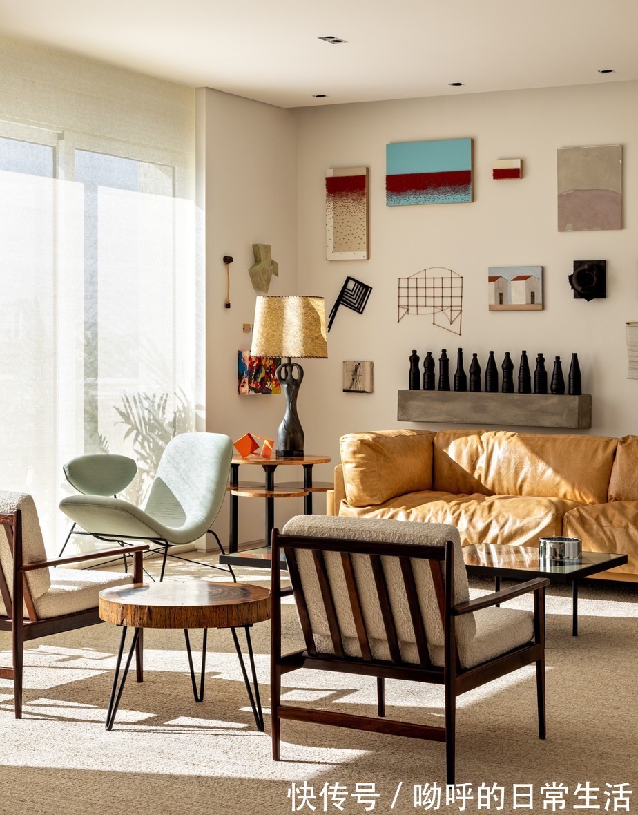 艺术品|满墙的艺术公寓,无法复制的风格