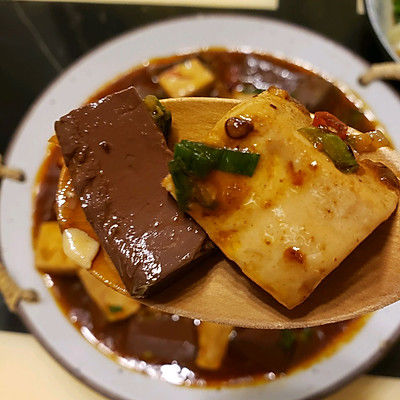 鸭血烧豆腐