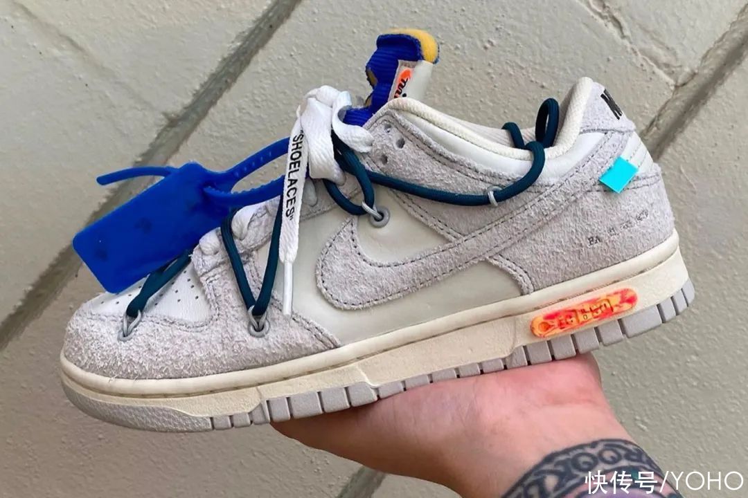 Off-White? x Nike Dunk Low 「THE 50」系列 编号 16 鞋款实物图释出|潮闻快食 | nike