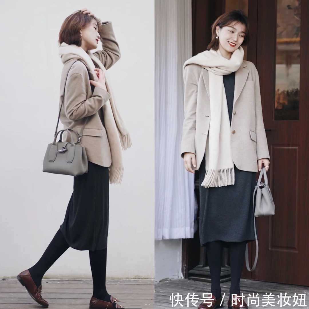 百搭|秋冬季节别只会穿“靴子”,今年流行乐福鞋,洋气百搭显气质