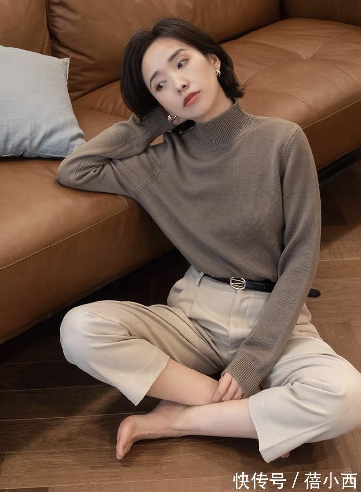 毛衣 奔三奔四的女人,建议多穿“毛衣”,搭配半身裙裤子大衣都很高级