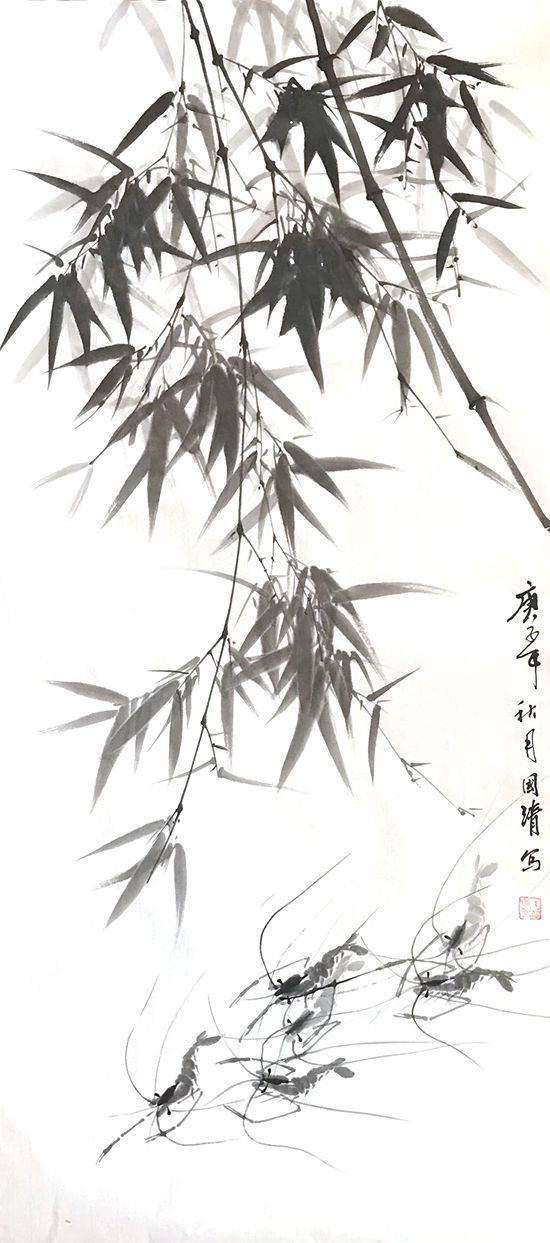 傲然|画家丁国清丨清雅澹泊,风骨傲然