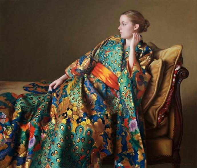 美国&美国艺术家埃文·威尔逊(Evan?Wilson)写实油画作品欣赏