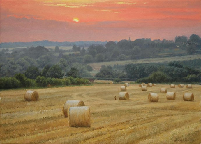 Peter#英国Peter Barker油画风景(二)