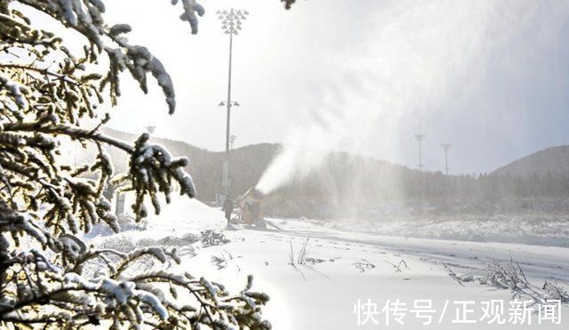 冬奥|国家越野滑雪中心启动冬奥造雪