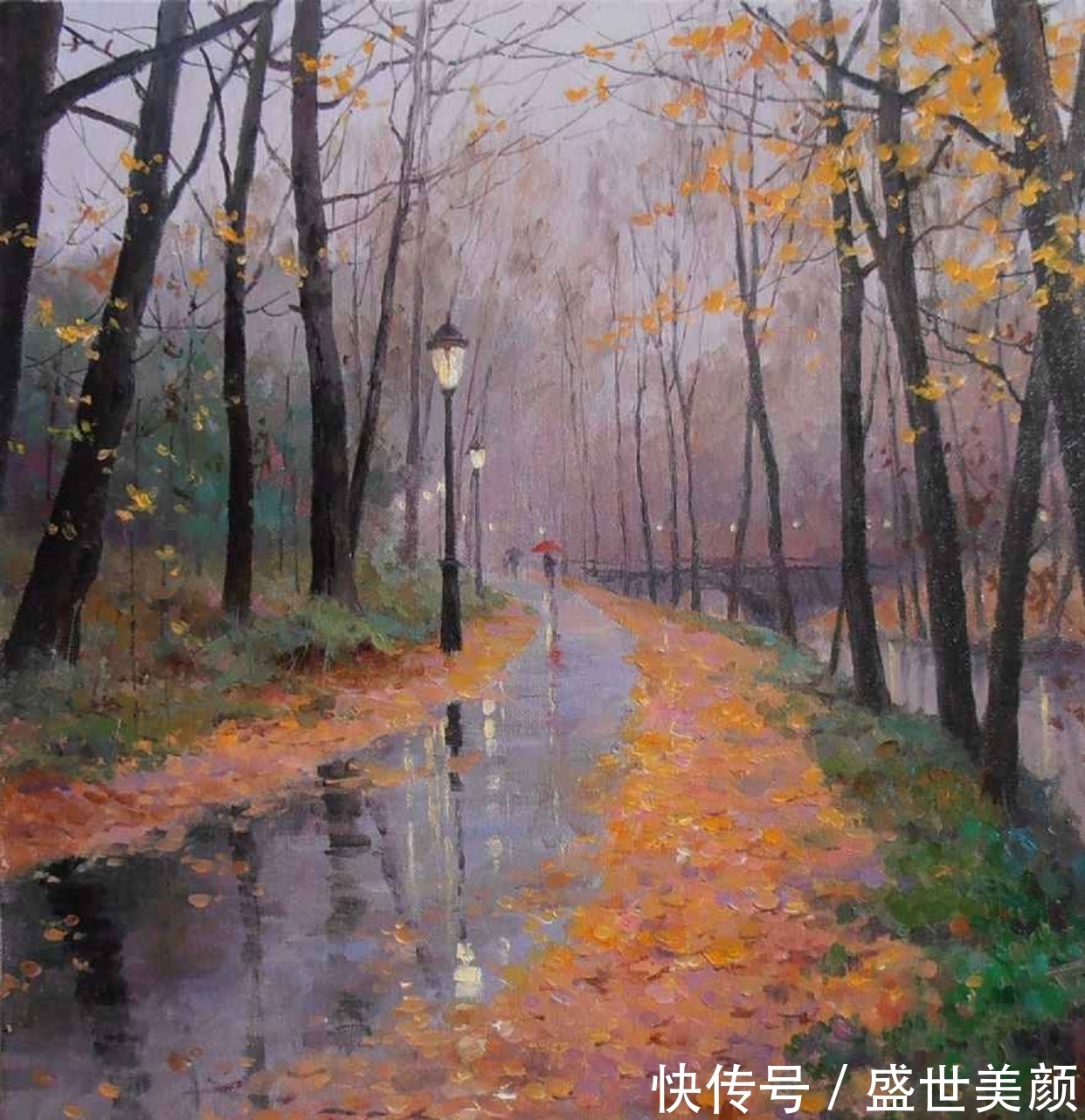 大师$瑰丽的色彩和跳动的光线——俄罗斯大师博日科夫绝美的风景画作