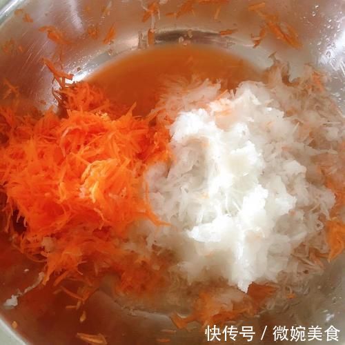 营养又美味的炸素丸子，粉丝与胡萝卜的新吃法，新奇搭配，味道绝美